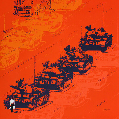 The Day China Stood Still by Merry Sparks, Painting for Sale on Select