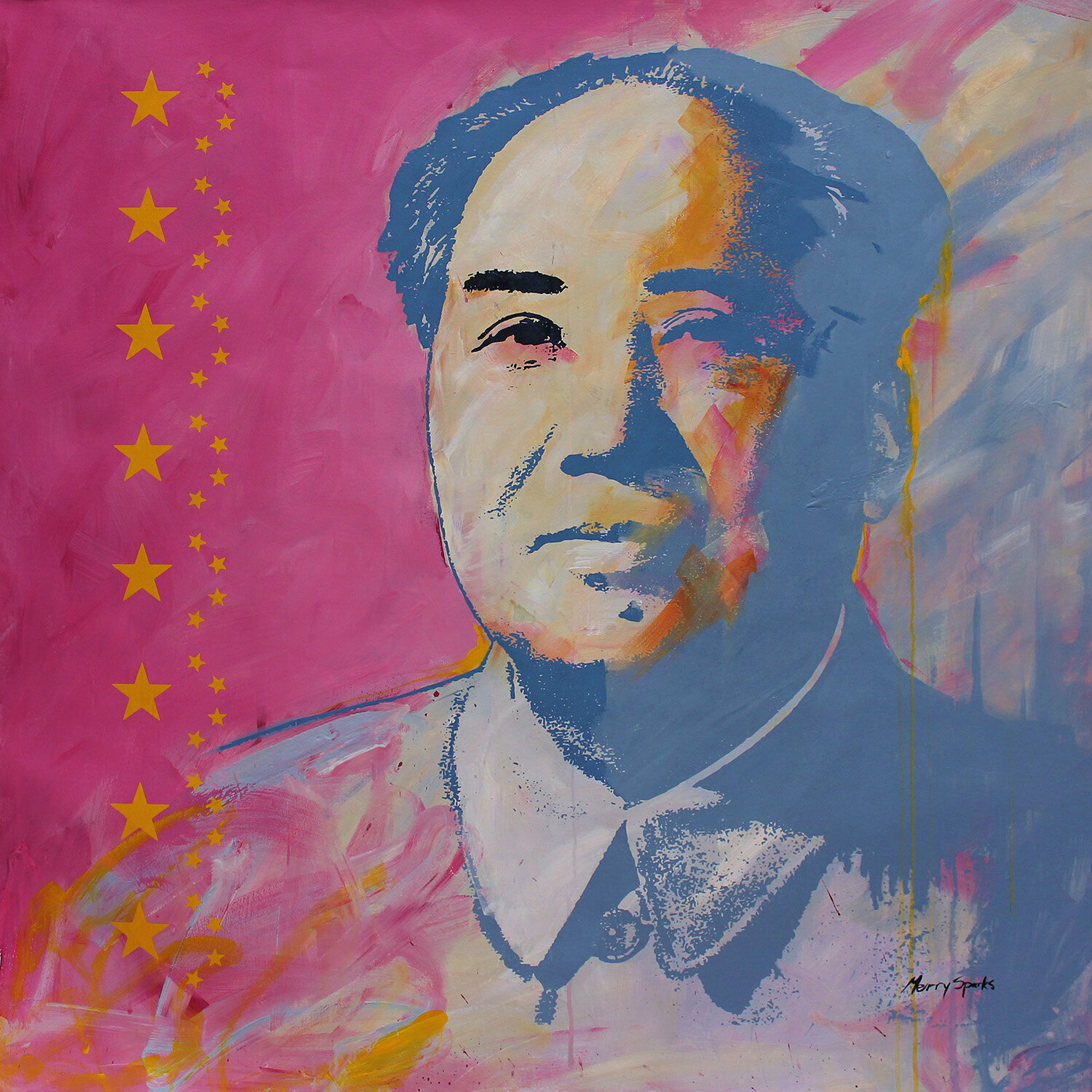 The Chairman Merry Sparks Original painting for sale