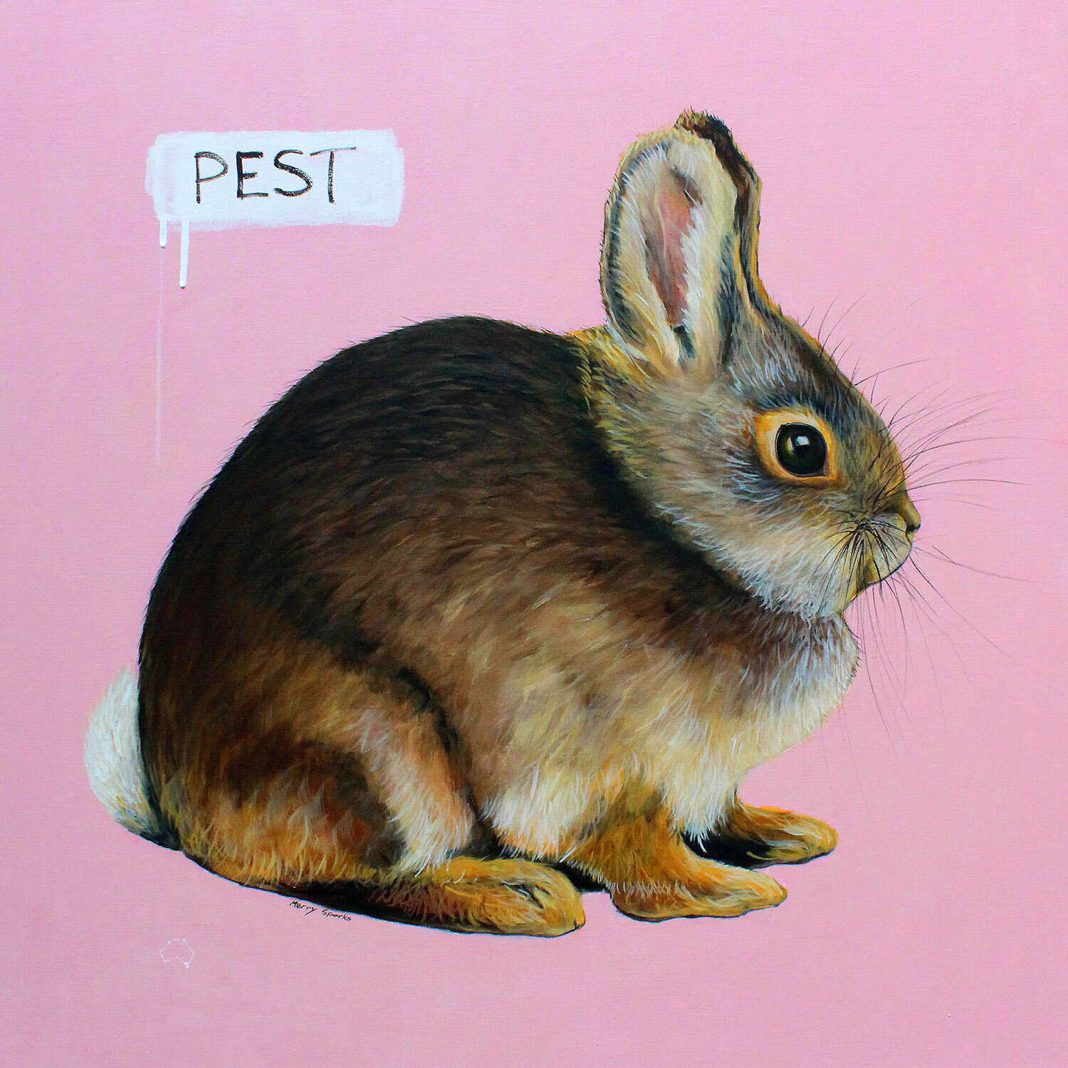 Pest Merry Sparks Original painting for sale