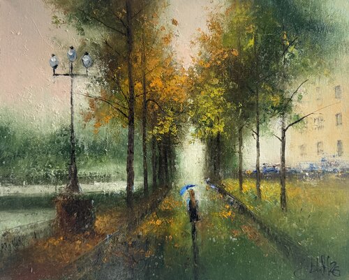 Autumn. Patriki. von Igor Medvedev, Malerei kaufen auf Select