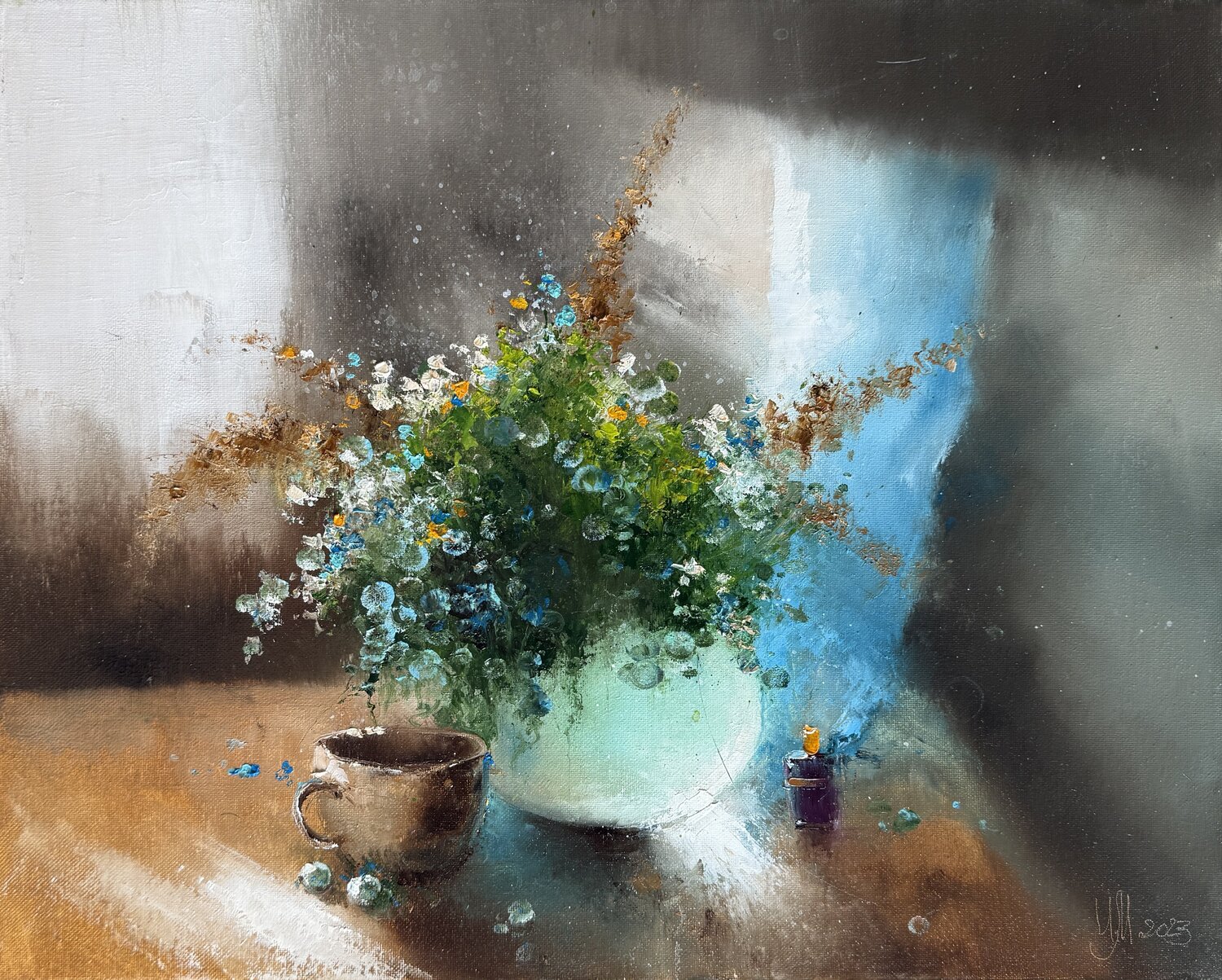 Subtle touches Igor Medvedev Originalgemälde zu verkaufen