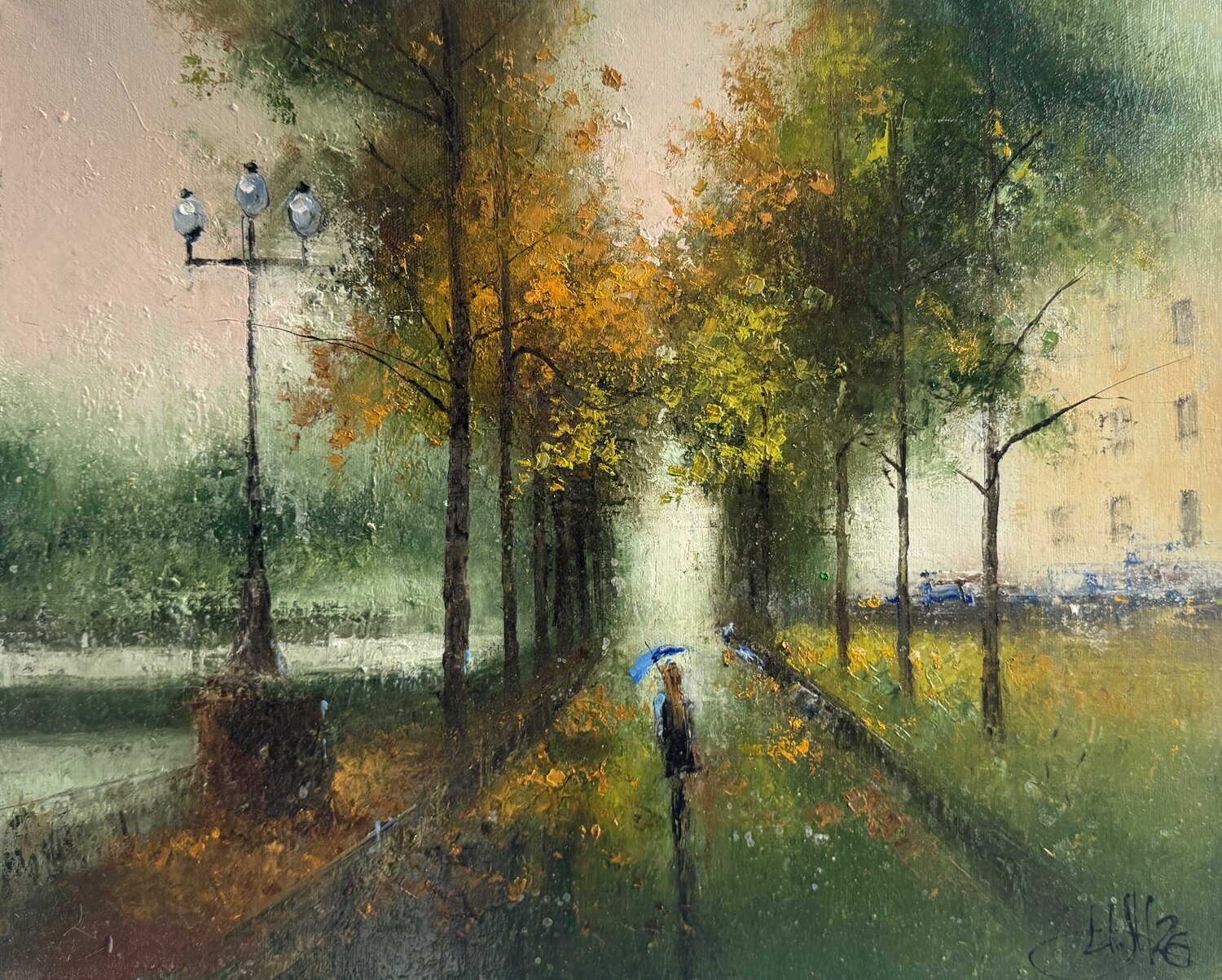 Autumn. Patriki. Igor Medvedev Originalgemälde zu verkaufen