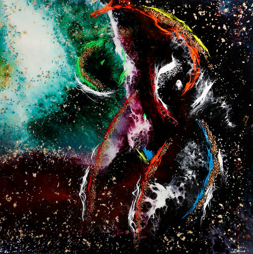 Sensualitá a colori by Enrico Nicodemo - Demó, Painting for Sale on Select