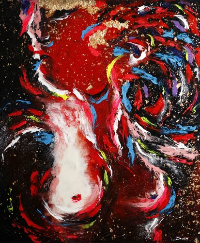 Passione by Enrico Nicodemo - Demó, Painting for Sale on Select