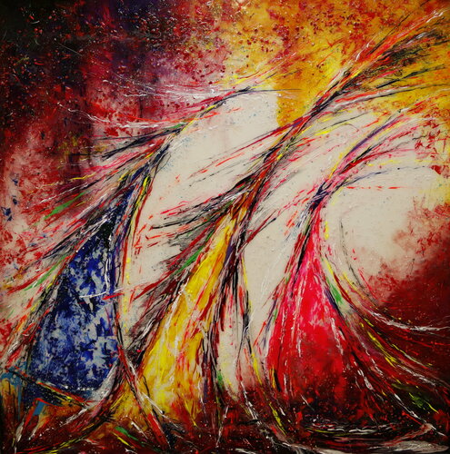 Vele e colori by Enrico Nicodemo - Demó, Painting for Sale on Select