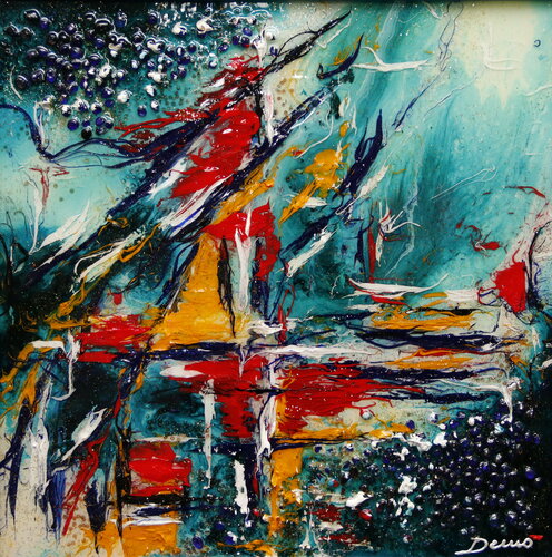 Navigando tra i colori by Enrico Nicodemo - Demó, Painting for Sale on Select
