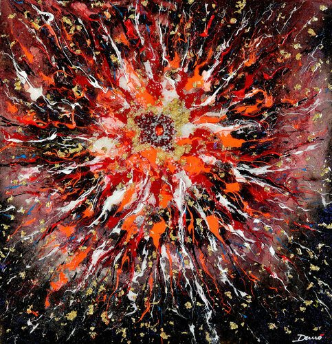 Colorando un topazio by Enrico Nicodemo - Demó, Painting for Sale on Select