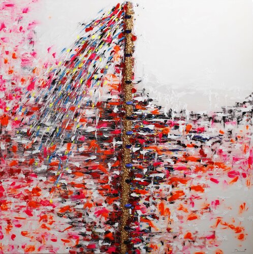 Fantasie colorate by Enrico Nicodemo - Demó, Painting for Sale on Select