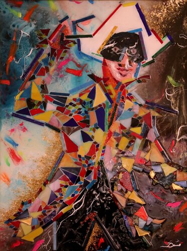 Vivere la vita é un gioco da ragazzi by Enrico Nicodemo - Demó, Painting for Sale on Select