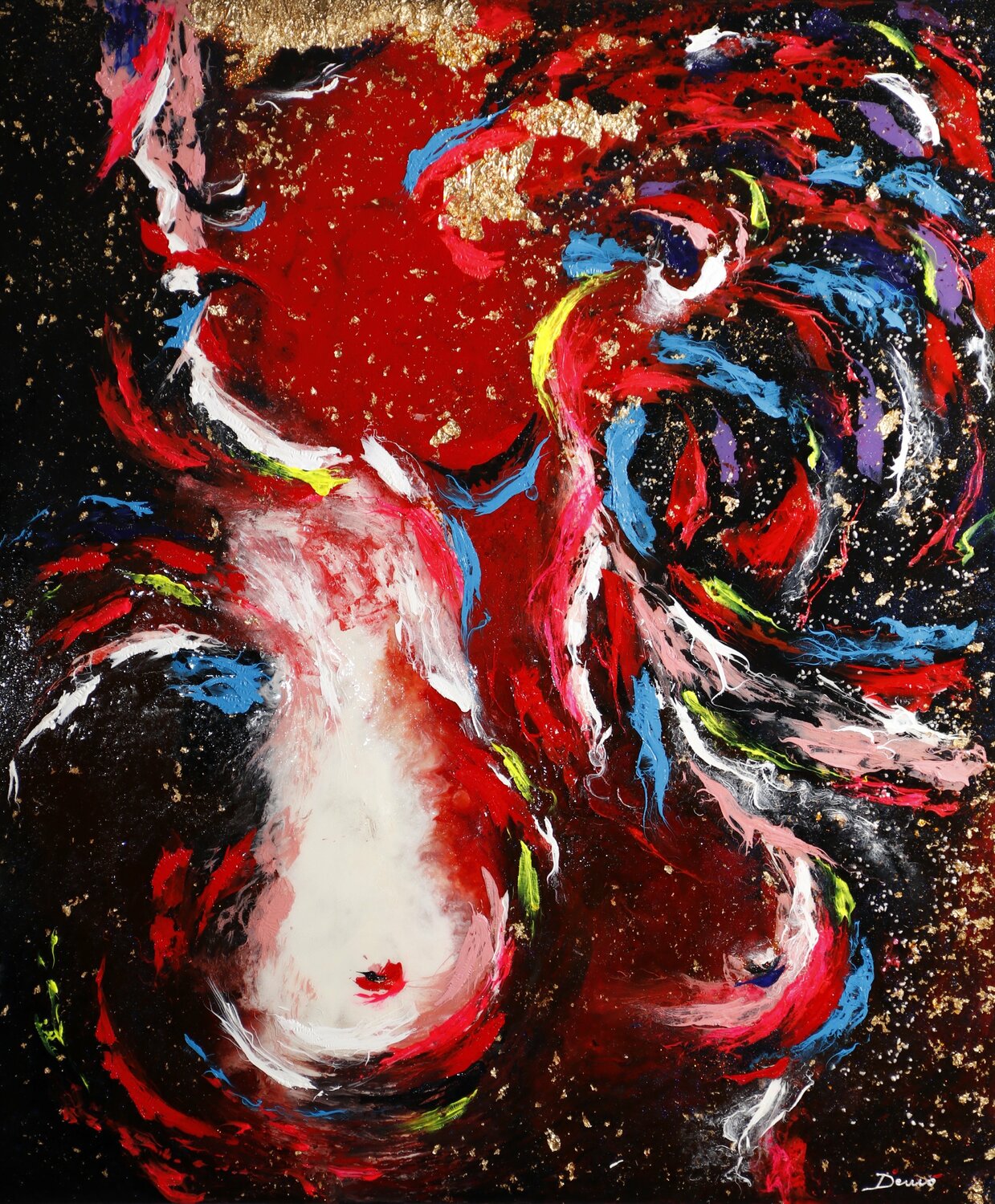 Passione Enrico Nicodemo - Demó Original painting for sale