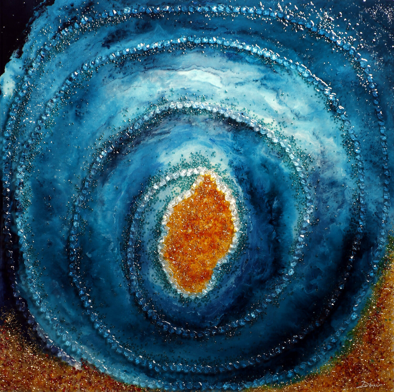 Solo nei miei pensieri... Enrico Nicodemo - Demó Original painting for sale
