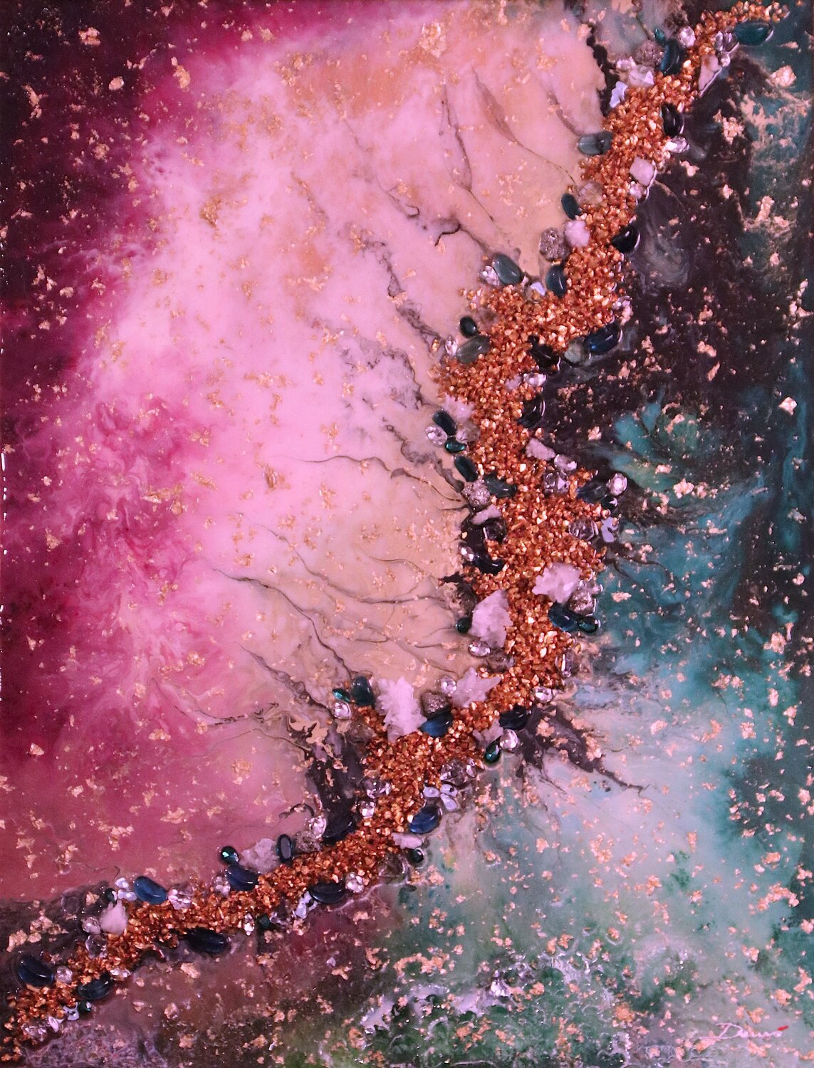 Le stelle che c'insegnano la strada Enrico Nicodemo - Demó Original painting for sale