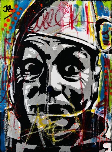 Tin man by Jose Rivera, Painting for Sale on Select