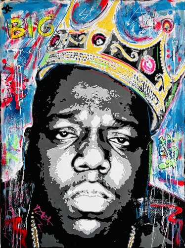 Big Poppa by Jose Rivera, Painting for Sale on Select