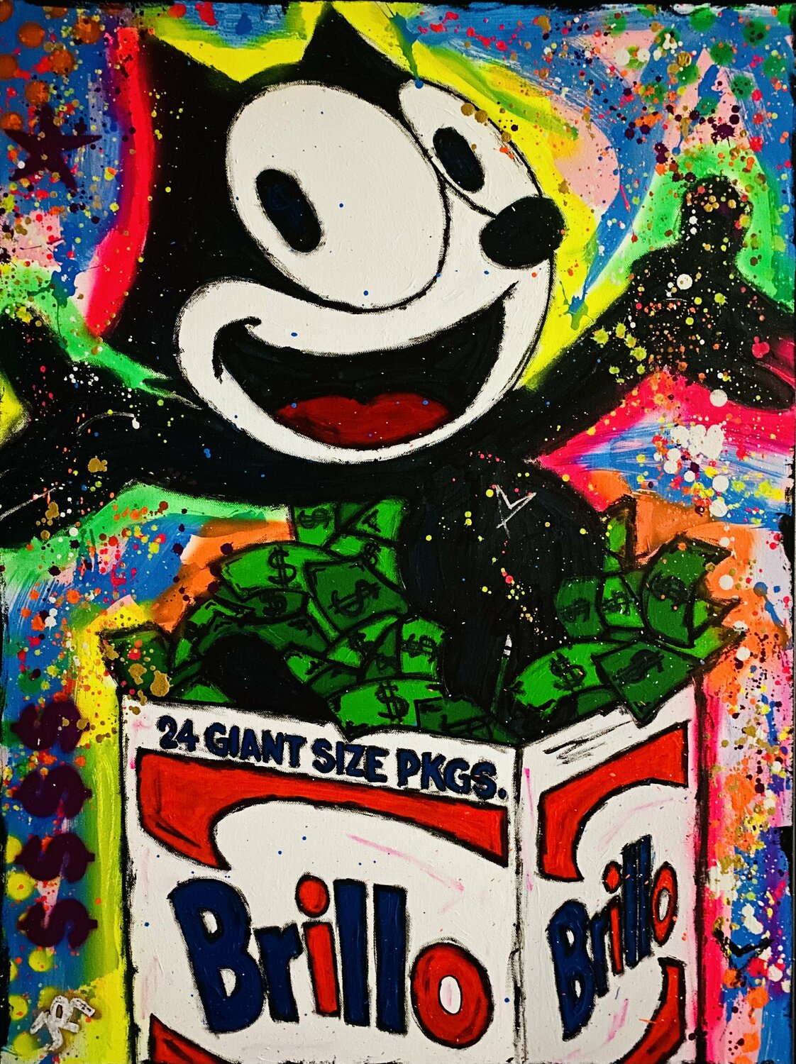Brillo Félix Jose Rivera Original painting for sale