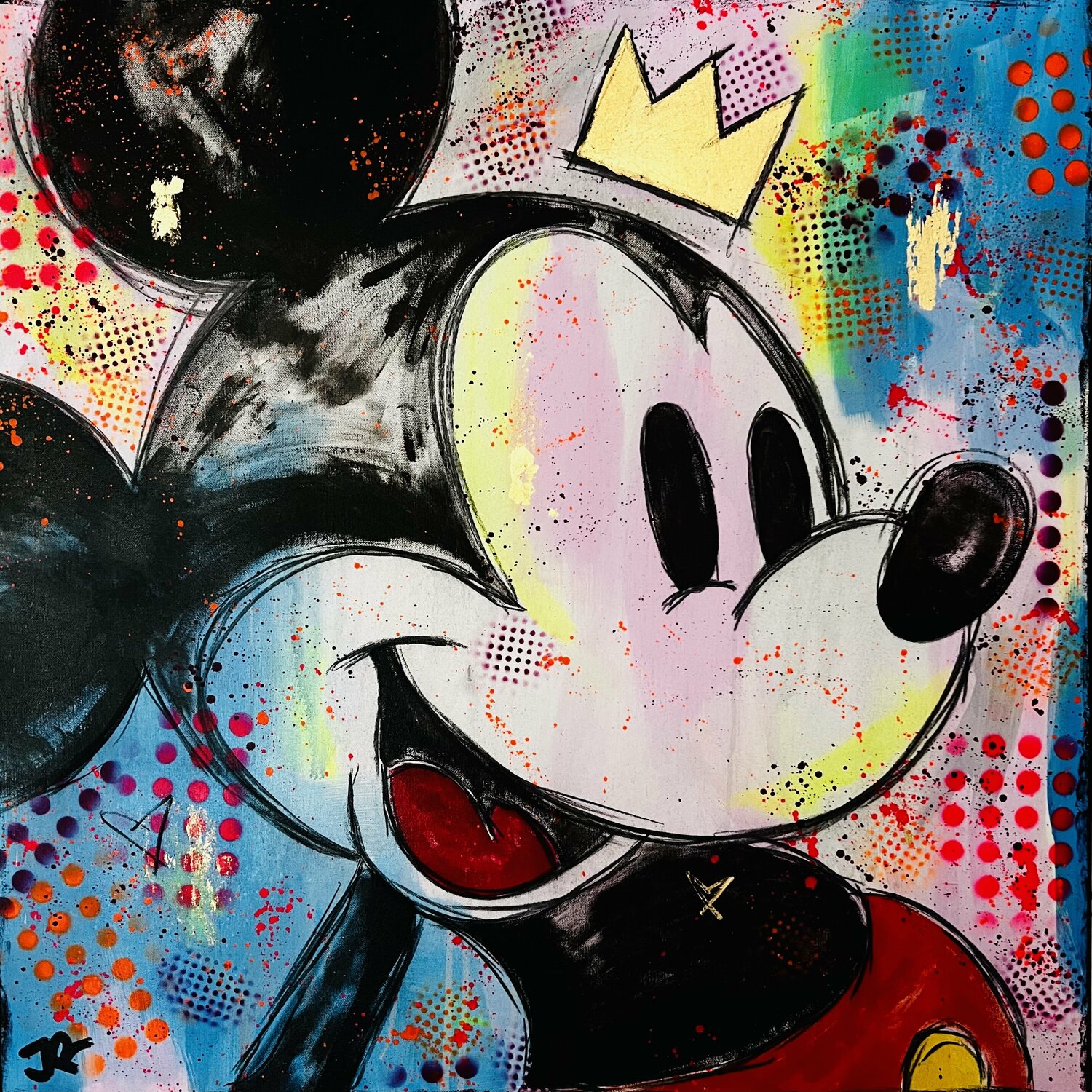 My Mickey Jose Rivera Original painting for sale
