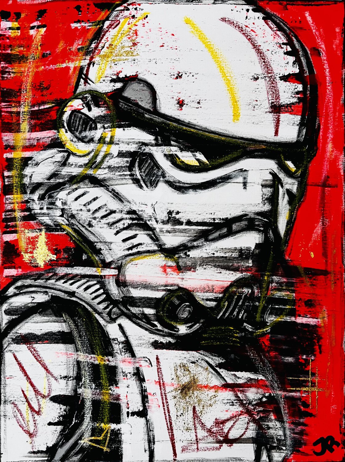 Stormtrooper Jose Rivera Original painting for sale