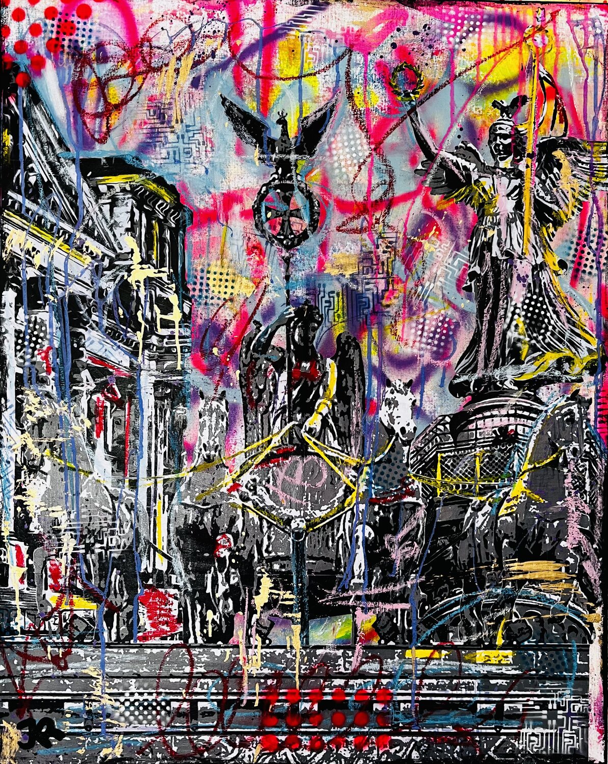 Germany Jose Rivera Original painting for sale