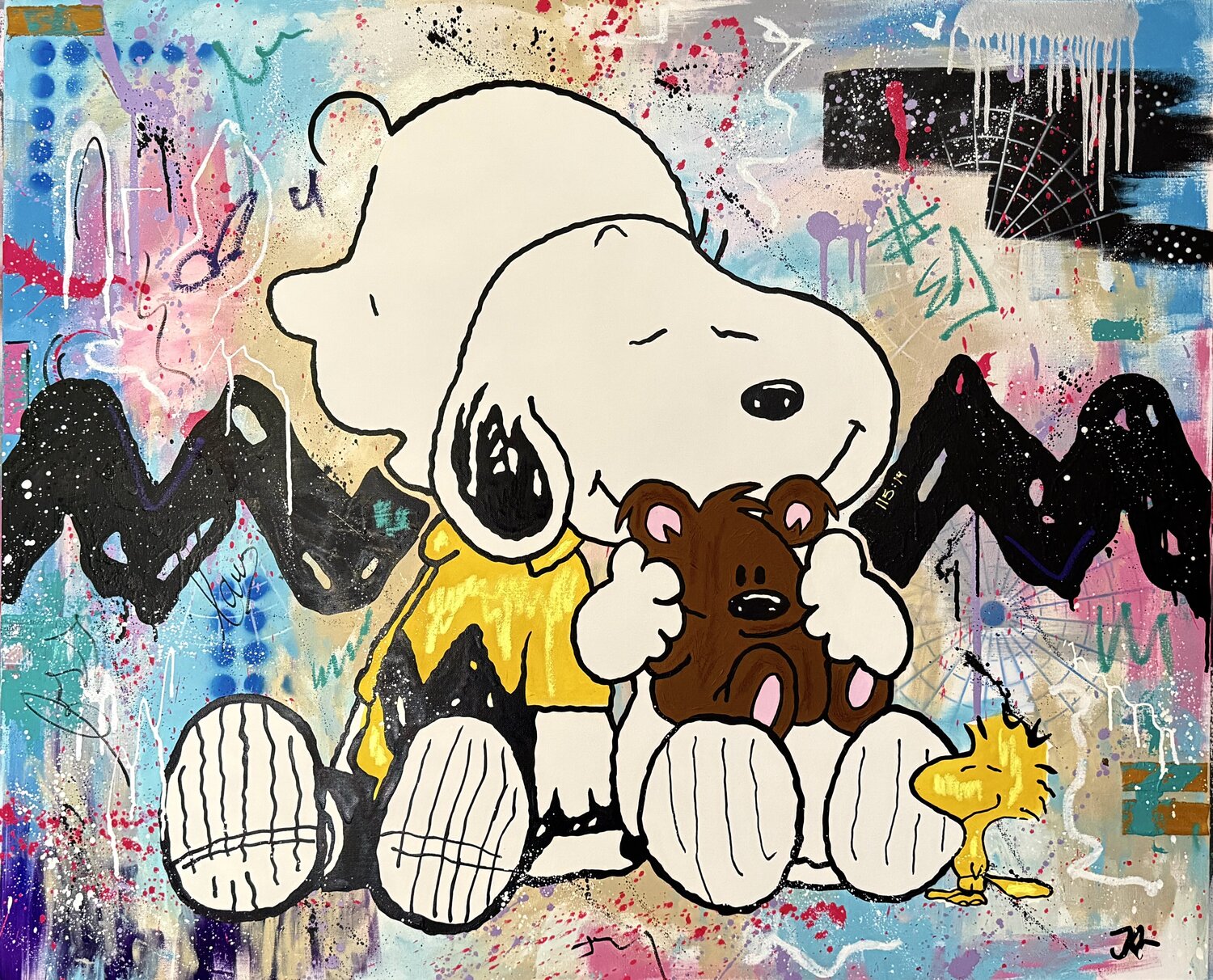 Infinite Tenderness Jose Rivera Original painting for sale