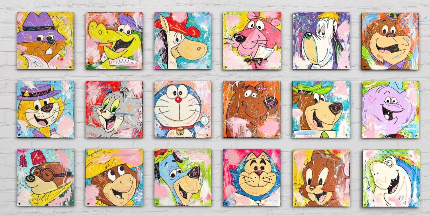 Childhood Memories Jose Rivera Original painting for sale