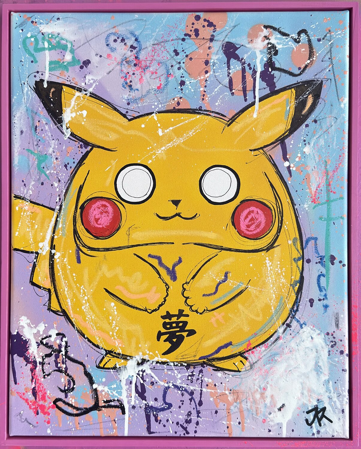Make a Wish Jose Rivera Original painting for sale