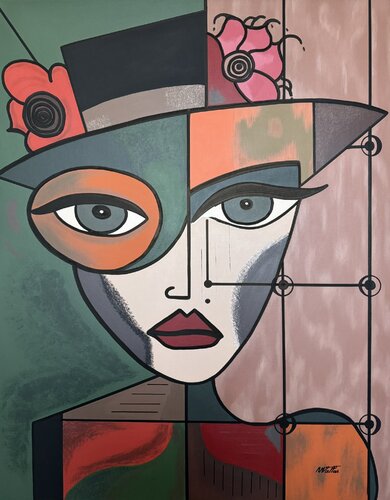 Festivité by Rose Mary Vallas, Painting for Sale on Select