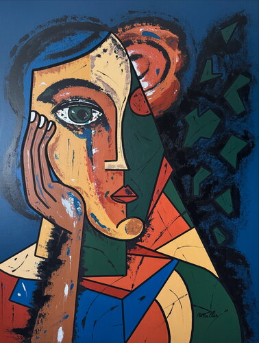 Le jour d'après by Rose Mary Vallas, Painting for Sale on Select