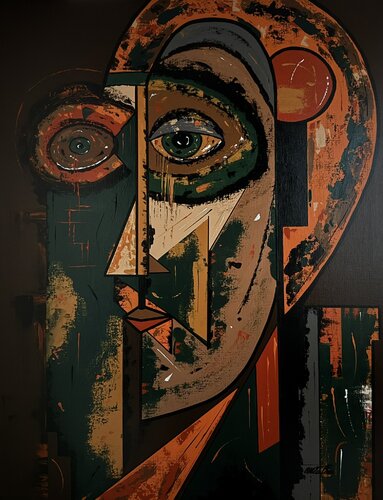 Phylax ( Le gardien né du feu) by Rose Mary Vallas, Painting for Sale on Select