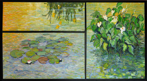 Bassin aquatique by Patrick MARIE, Painting for Sale on Select