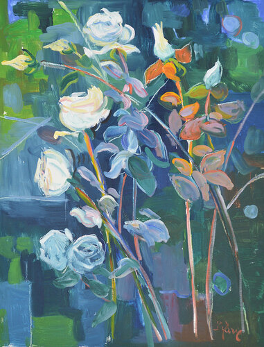Le bouquet de roses by Patrick MARIE, Painting for Sale on Select