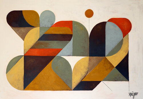 Jardin intérieur by Antony Squizzato, Painting for Sale on Select