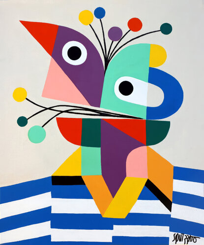 Beau Parleur by Antony Squizzato, Painting for Sale on Select