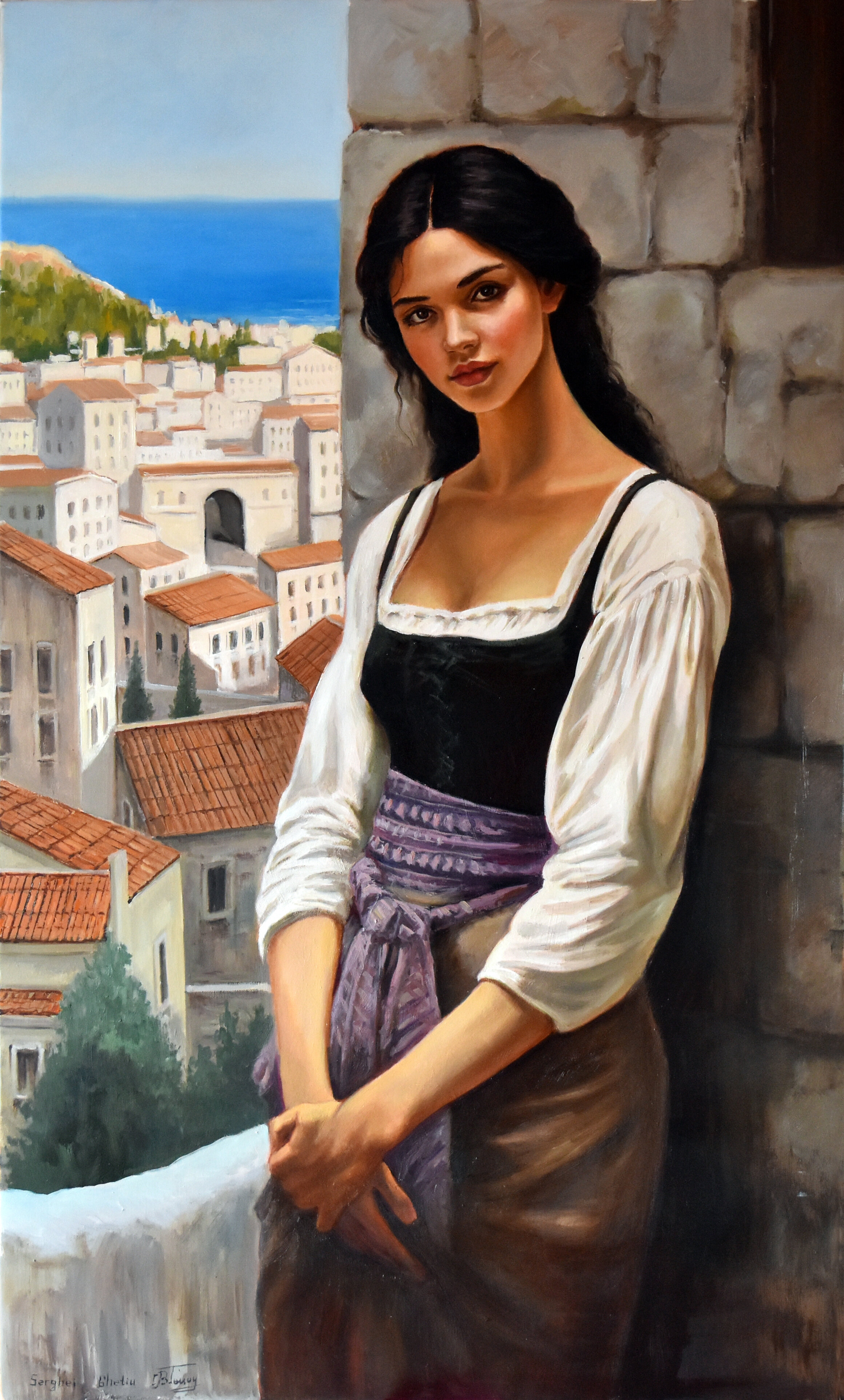 The Mediterranean girl V