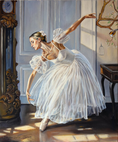 The Grace II by Serghei Ghetiu, Painting for Sale on Select