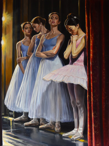 Before the performance von Serghei Ghetiu, Malerei kaufen auf Select