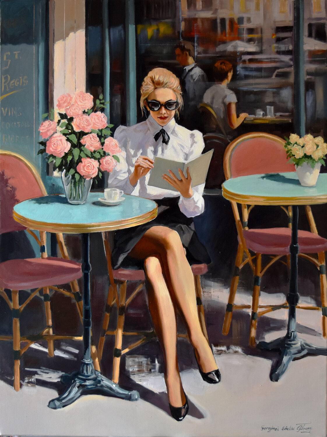 A summer day Serghei Ghetiu Original painting for sale
