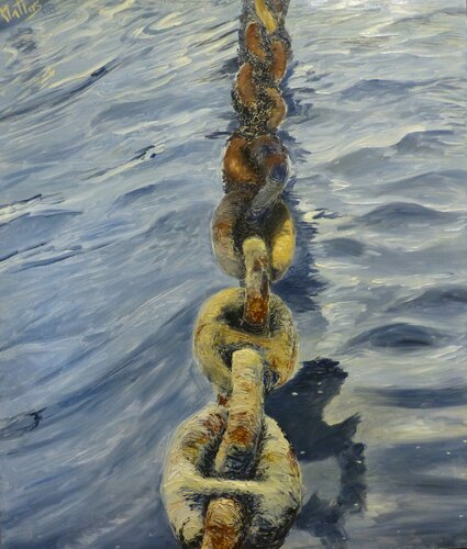 MARINA: Nuevo mundo 17 by Rosario De Mattos, Painting for Sale on Select
