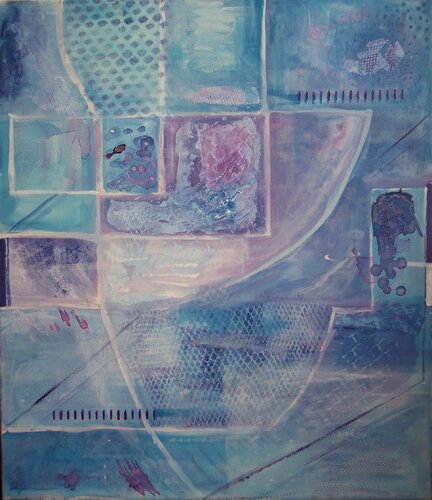 Sueño Marino by Rosario De Mattos, Painting for Sale on Select