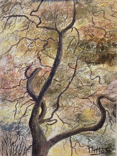 El Protector by Rosario De Mattos, Painting for Sale on Select