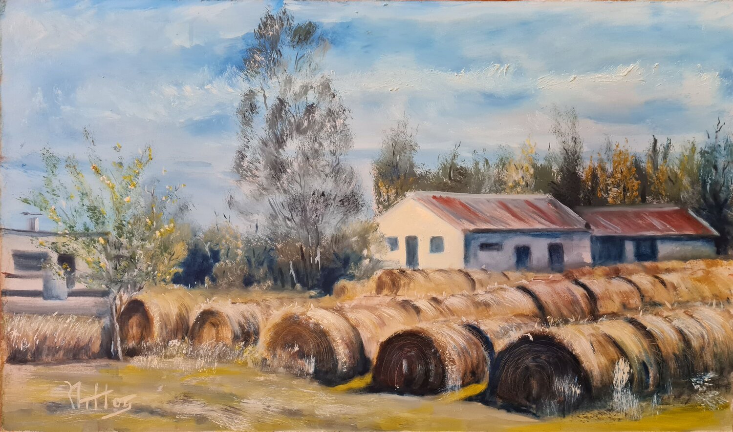 FARDOS Rosario De Mattos Original painting for sale