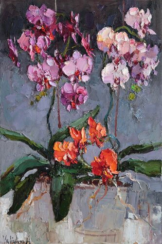 Orchids in Bloom von Anastasiya Valiulina, Malerei kaufen auf Select