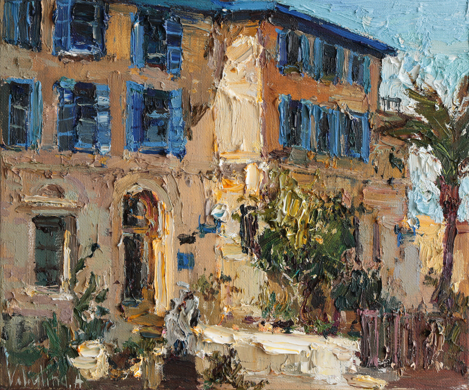 Old Jaffa, Israel Anastasiya Valiulina Original painting for sale