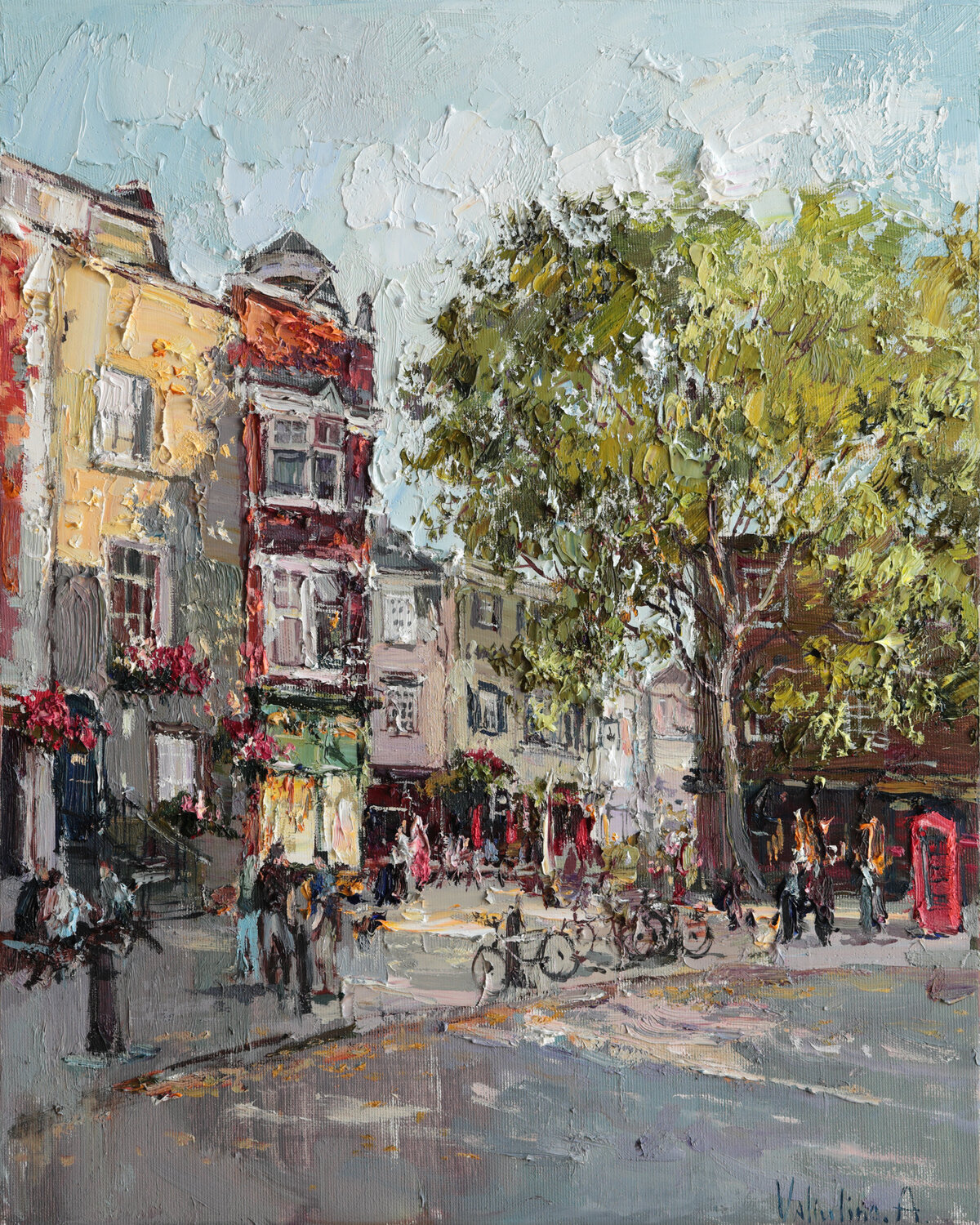 Richmond Street Anastasiya Valiulina Original painting for sale
