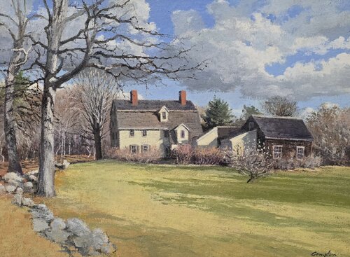 Windswept Farm by Michael Compton, Painting for Sale on Select