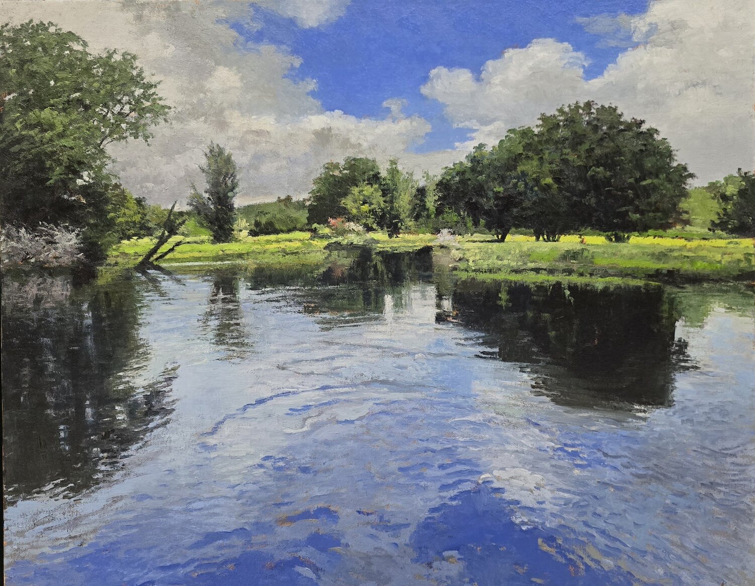 Summertime Blues Michael Compton Original painting for sale