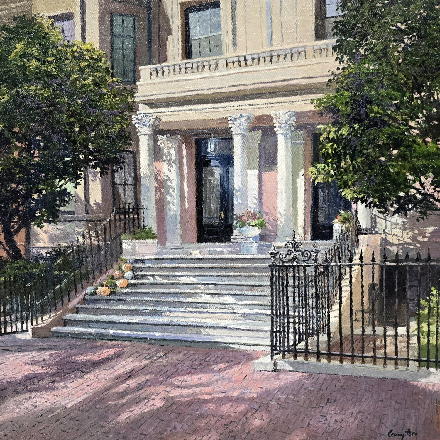 Marlborough Street Michael Compton Original painting for sale