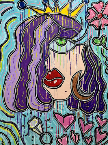 Mo'nique by Virginia Valère, Painting for Sale on Select