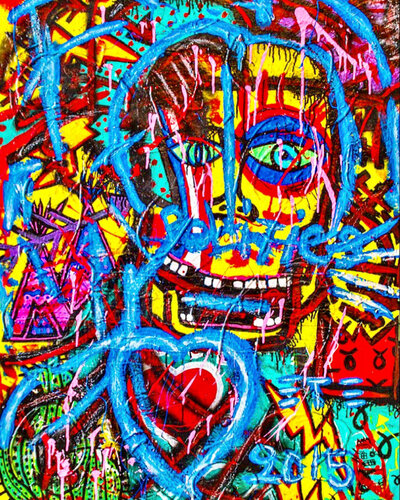 ETE 2015 ( politics ) by Virginia Valère, Painting for Sale on Select