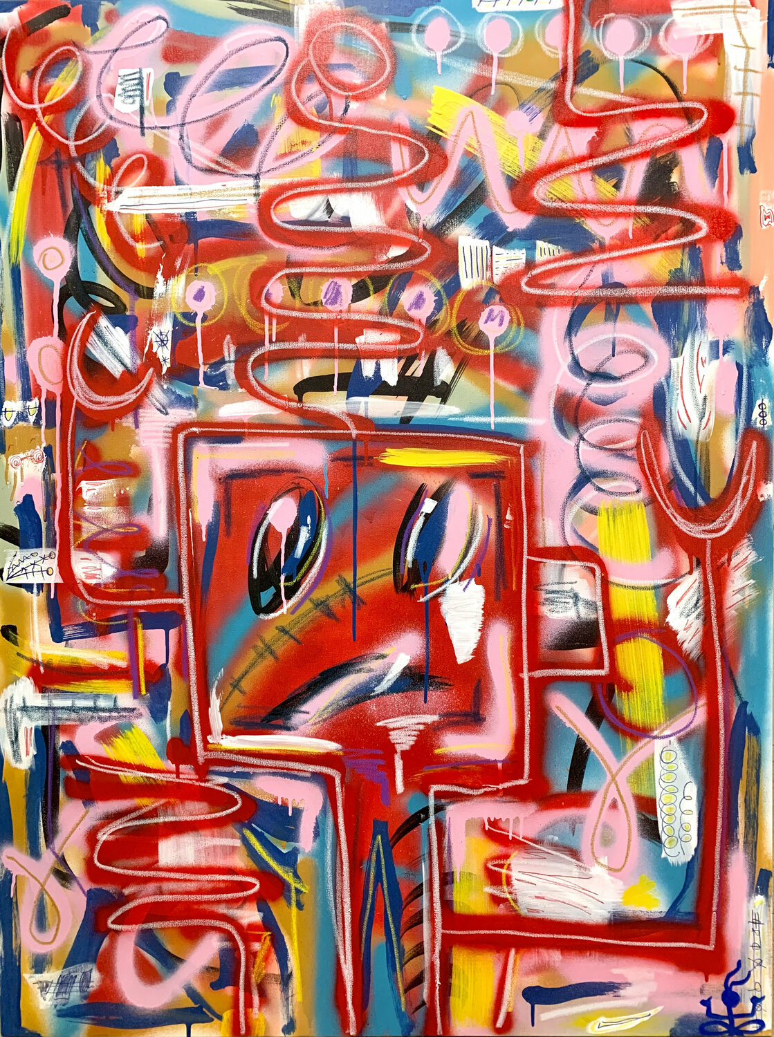 BOBOT Virginia Valère Original painting for sale