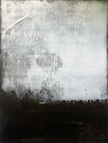 Black Ice 1 by Carole Kohler, Painting for Sale on Select